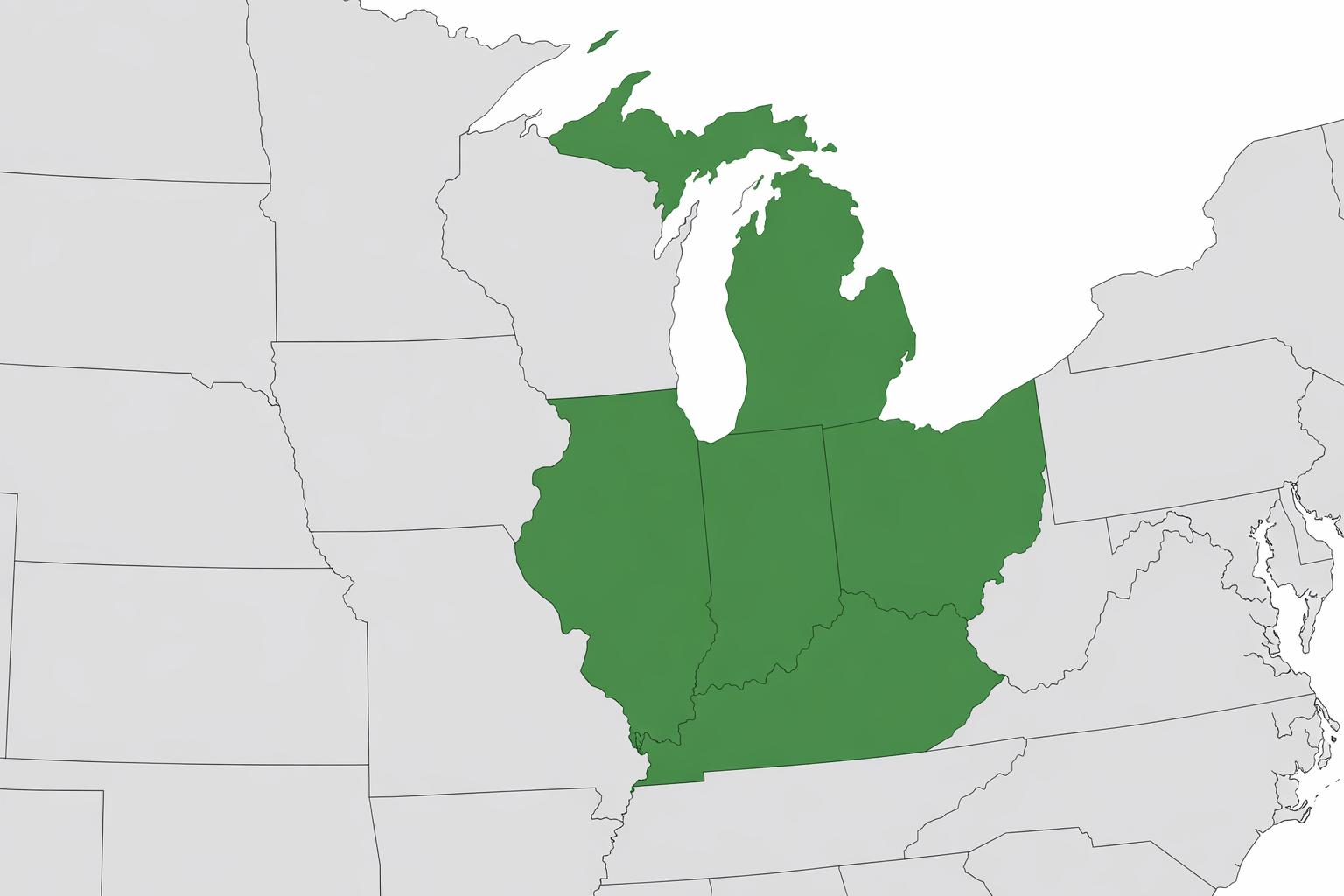 Midwest sales territory